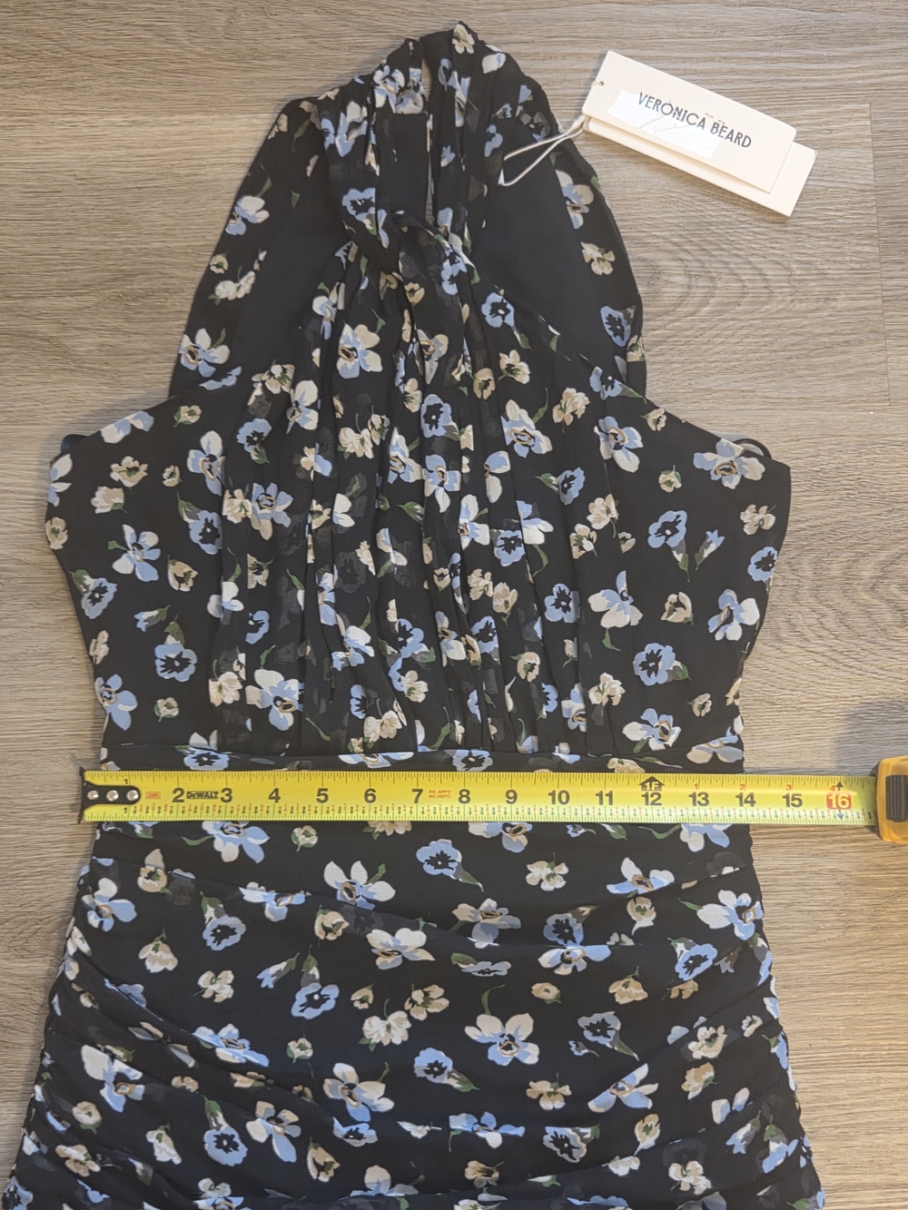 Brock Floral Silk A-Line Maxi Dress - Picture 10 of 14